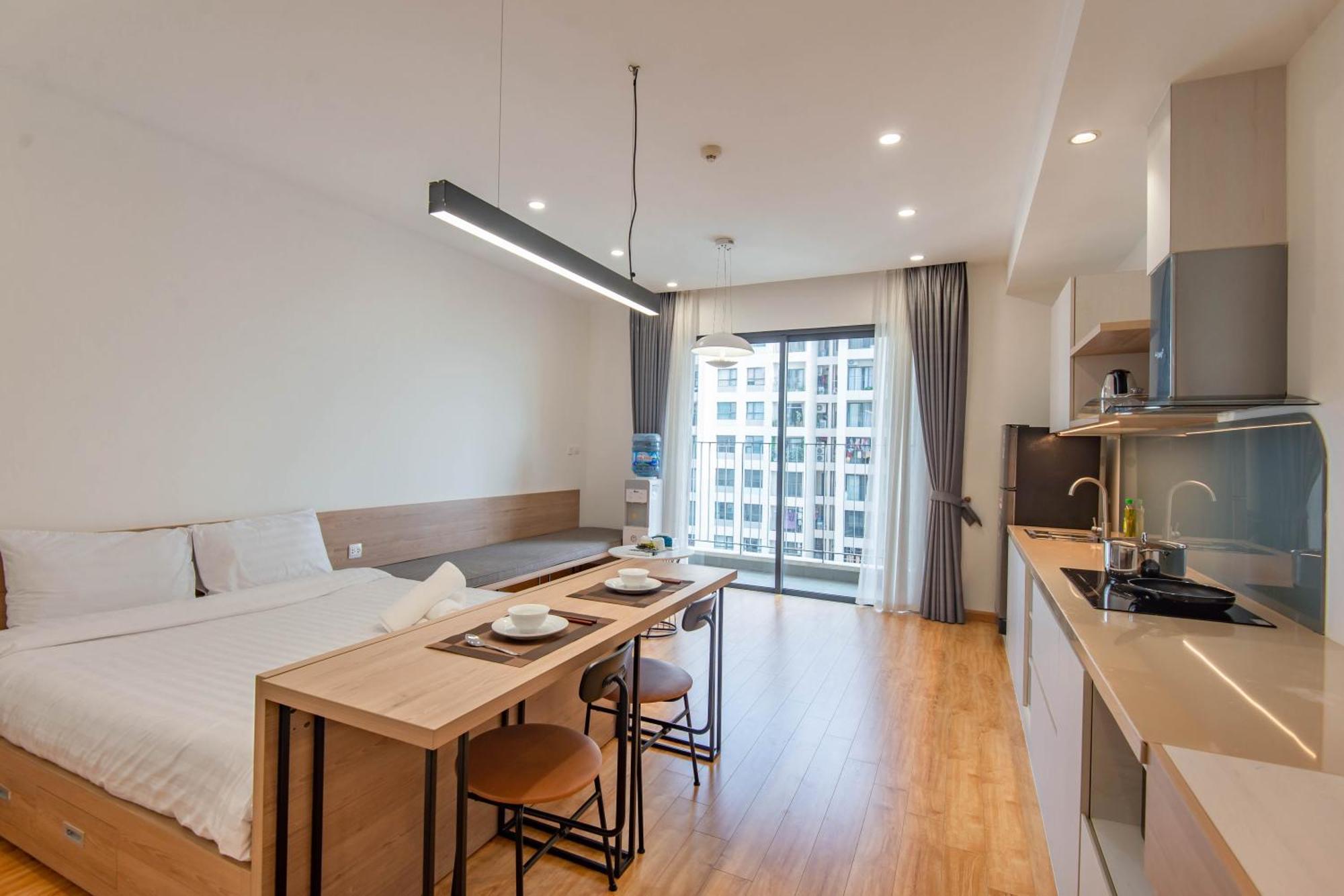 22Housing Vinhomes D'Capitale Hotel & Residence Hanoi Buitenkant foto